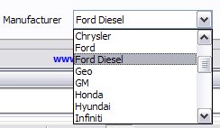 manufacturer list in scanmaster manufacturer list in scanmaster
